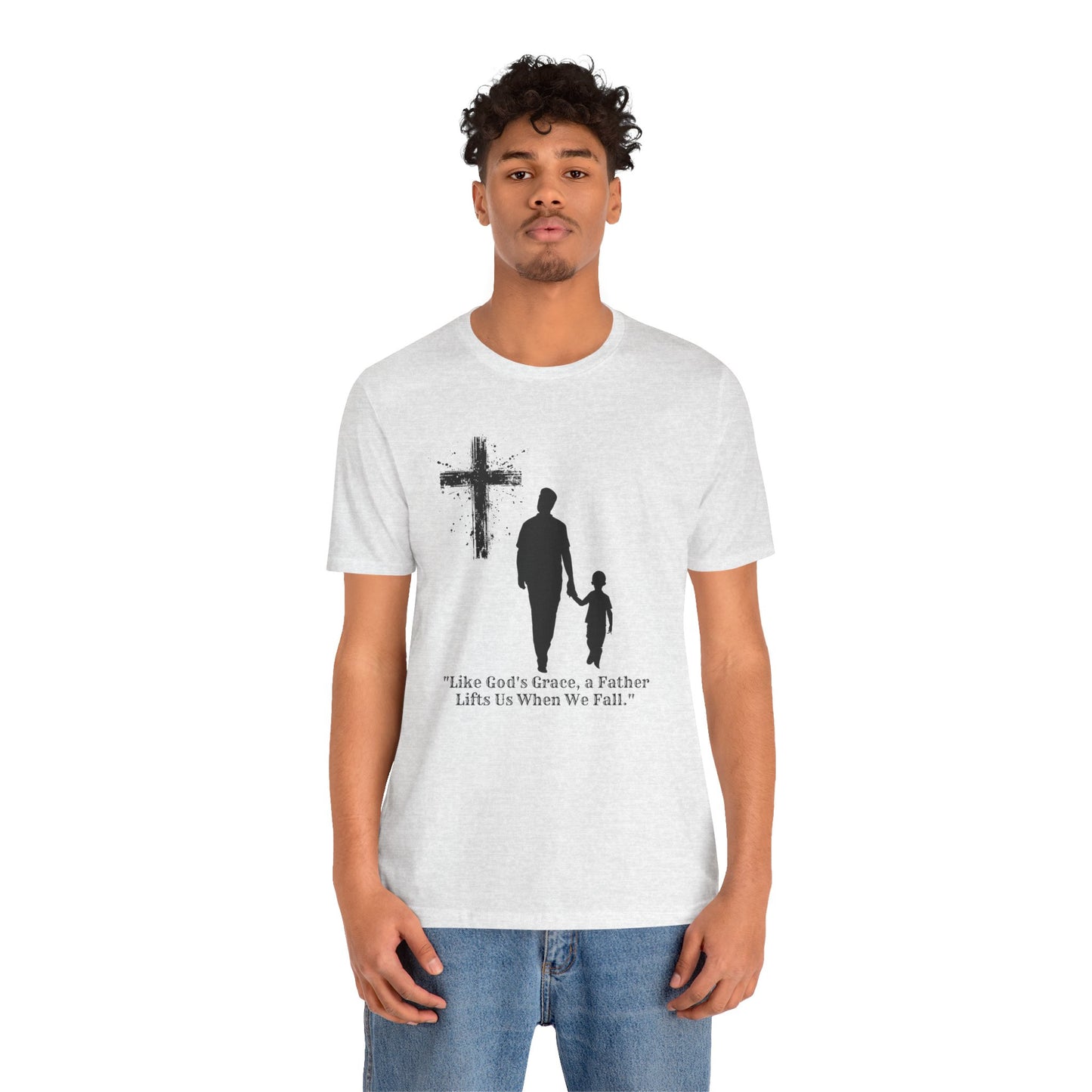"Graceful Lift" Inspirational Father's Day T-Shirt