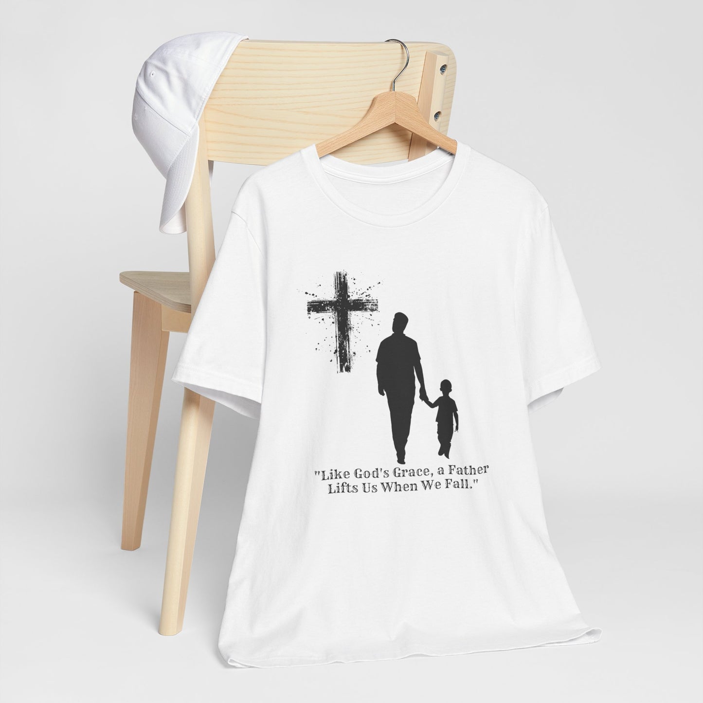 "Graceful Lift" Inspirational Father's Day T-Shirt