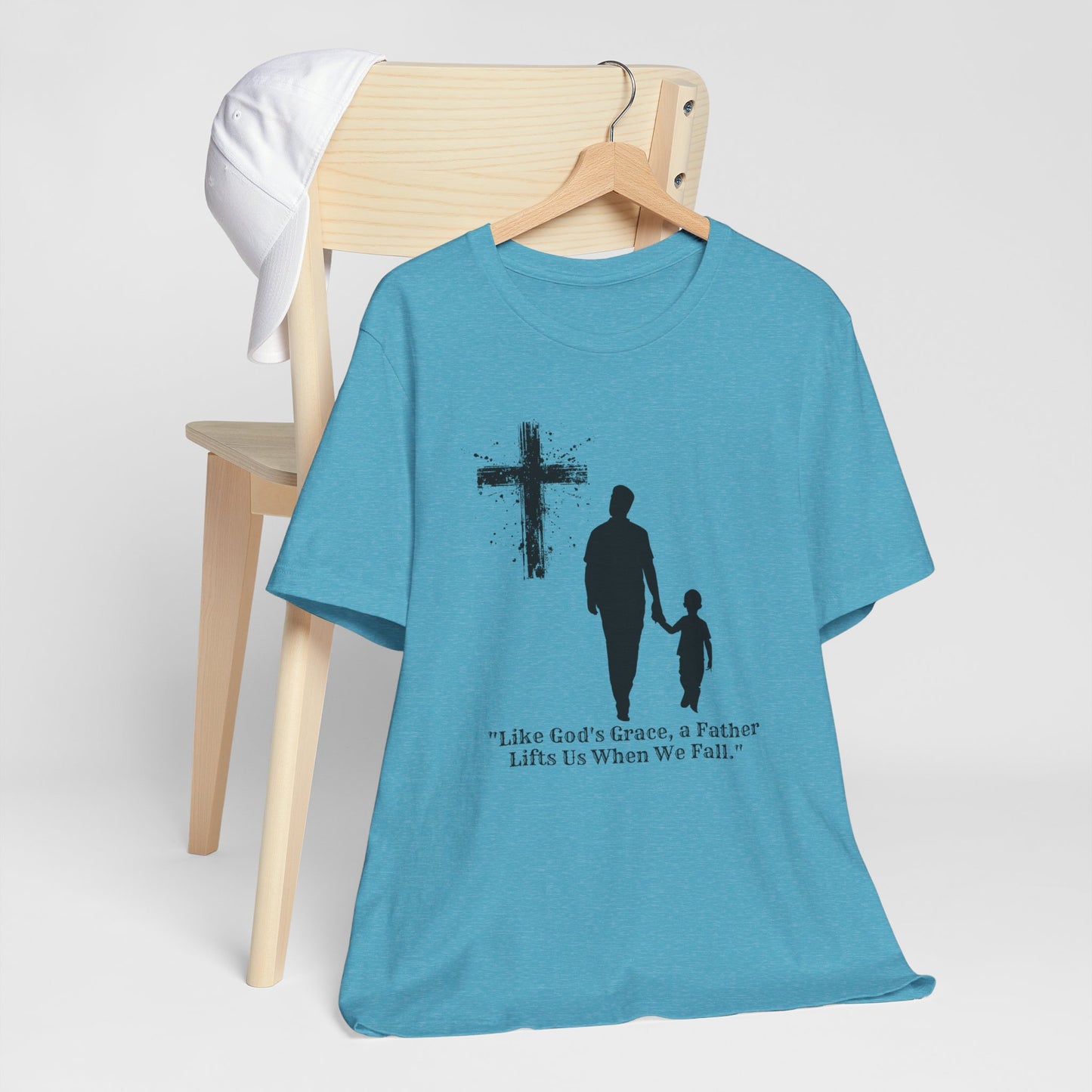 "Graceful Lift" Inspirational Father's Day T-Shirt