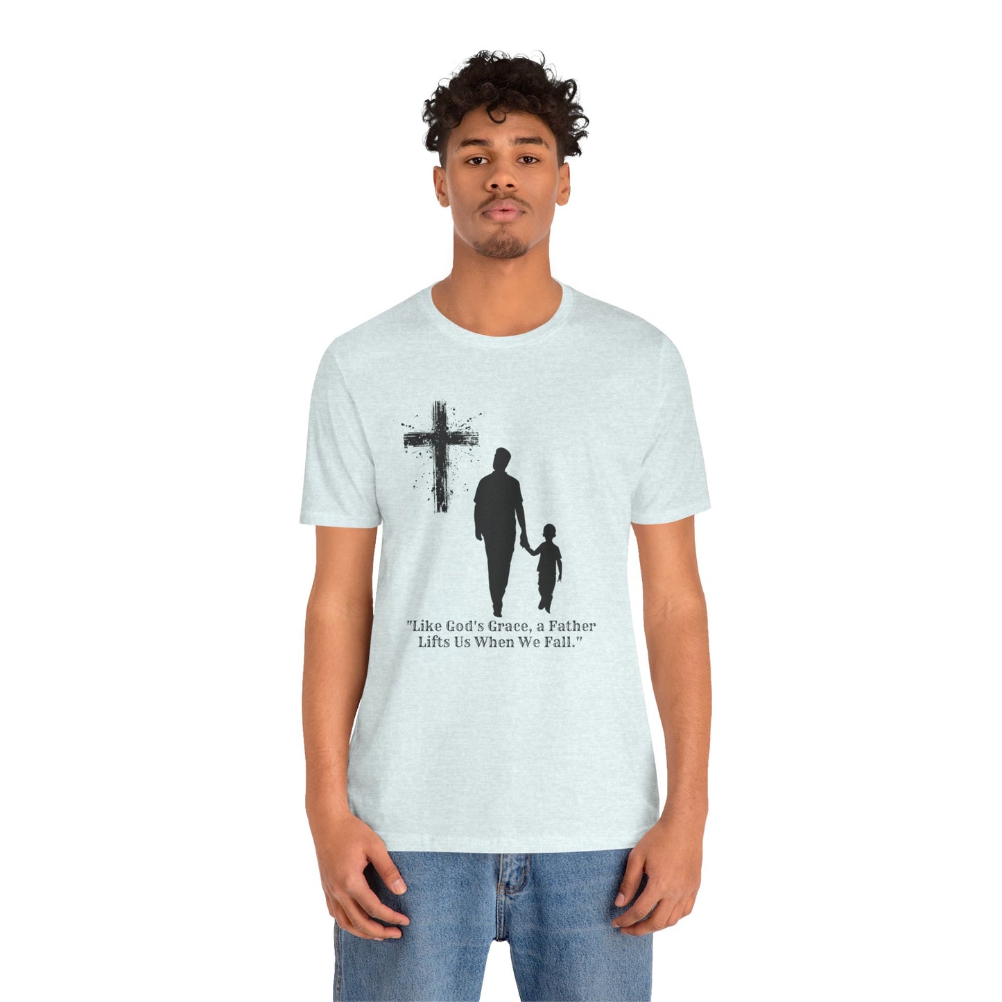"Graceful Lift" Inspirational Father's Day T-Shirt