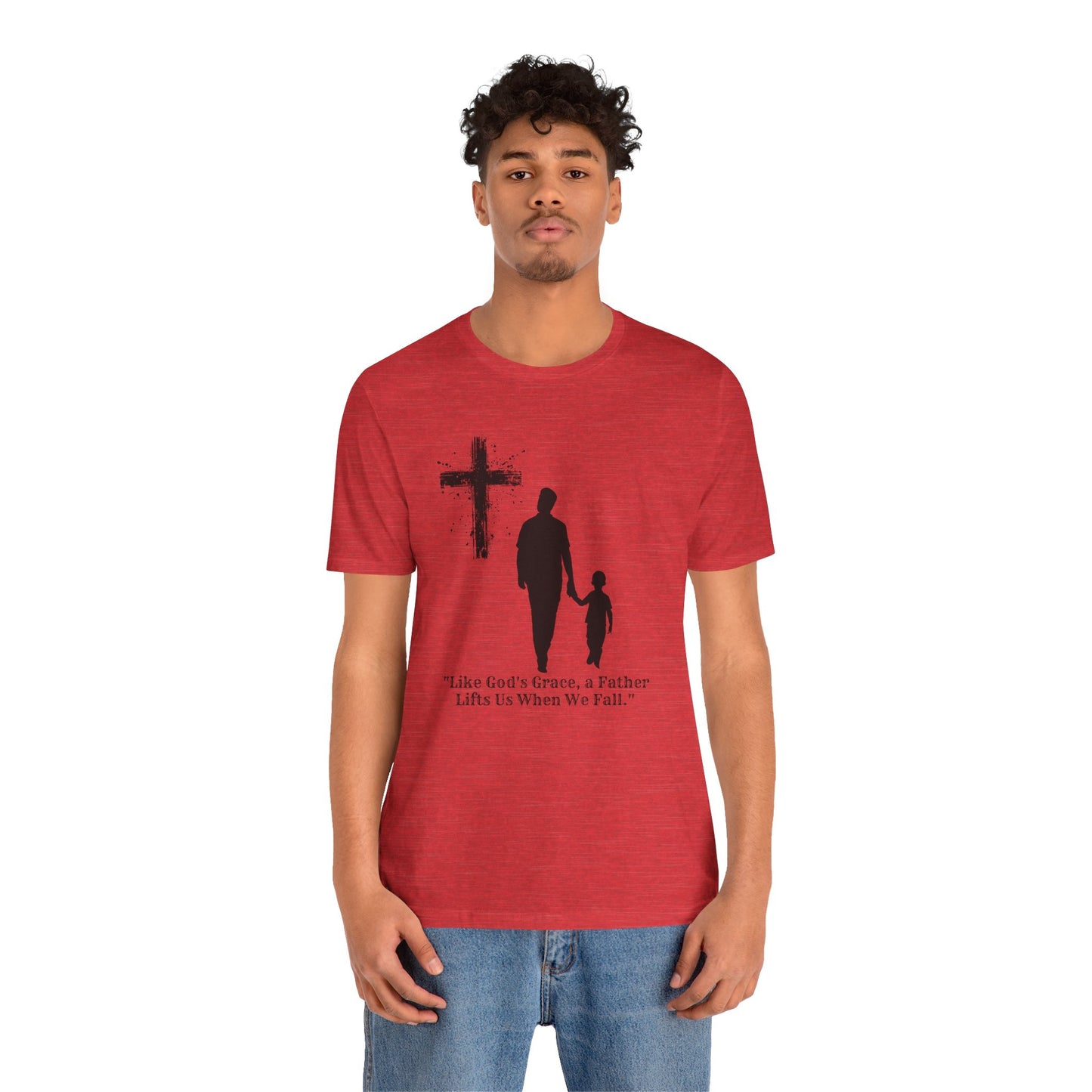 "Graceful Lift" Inspirational Father's Day T-Shirt