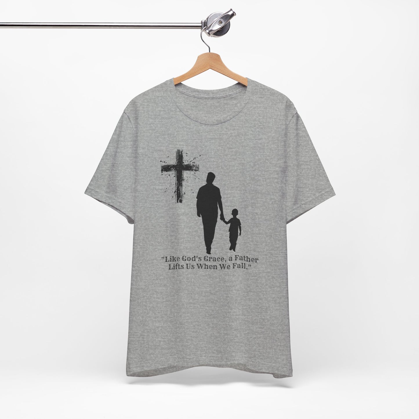 "Graceful Lift" Inspirational Father's Day T-Shirt