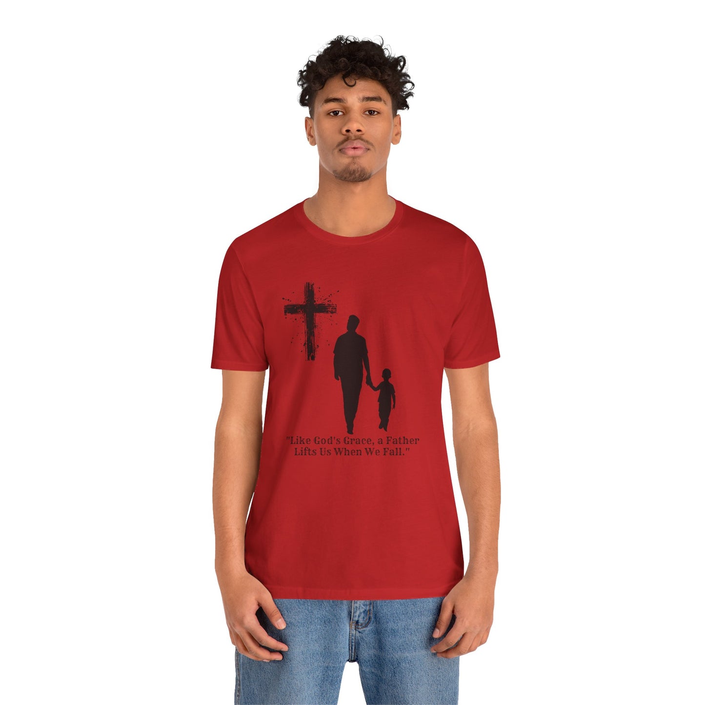 "Graceful Lift" Inspirational Father's Day T-Shirt