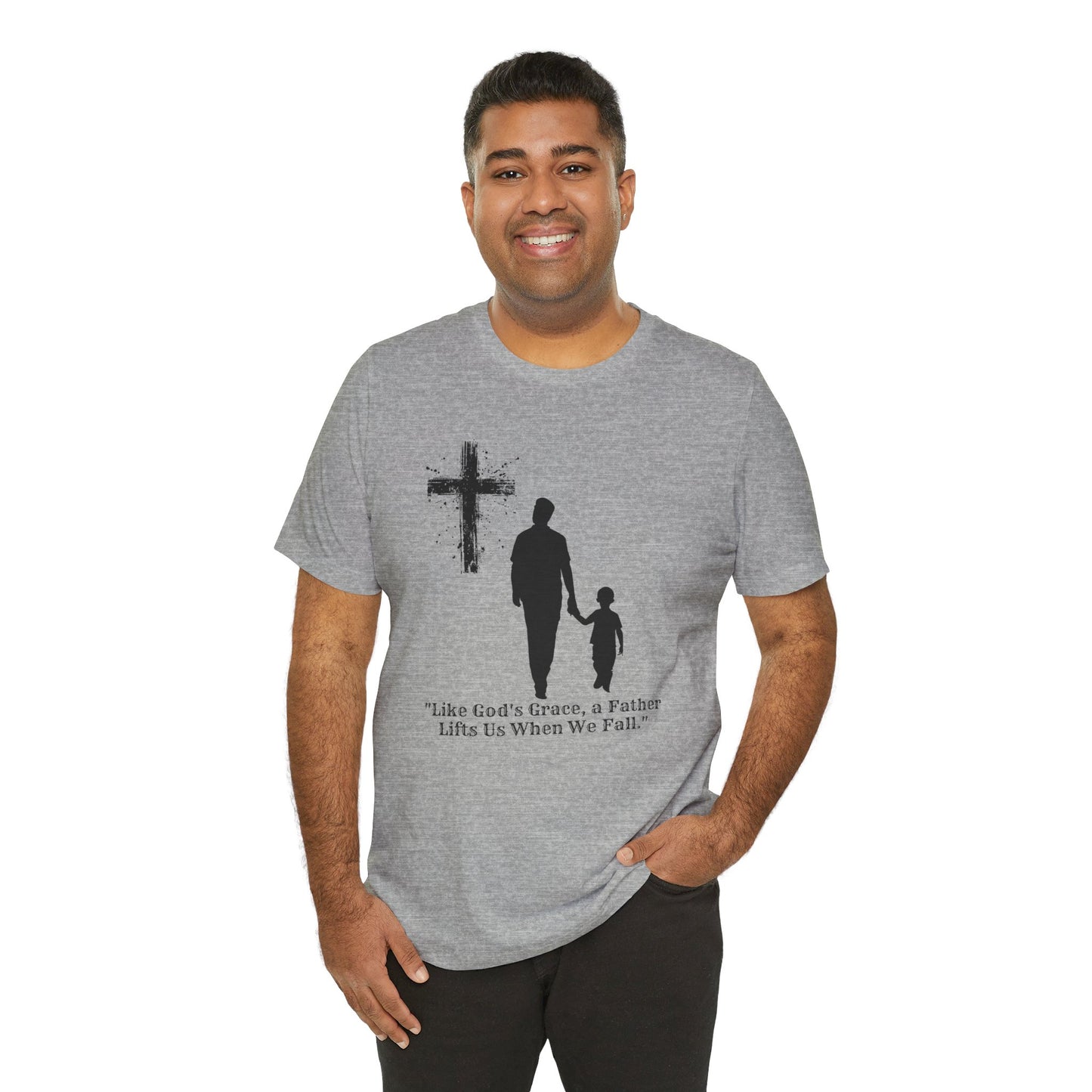 "Graceful Lift" Inspirational Father's Day T-Shirt