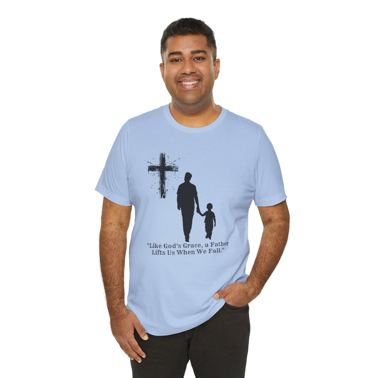 "Graceful Lift" Inspirational Father's Day T-Shirt