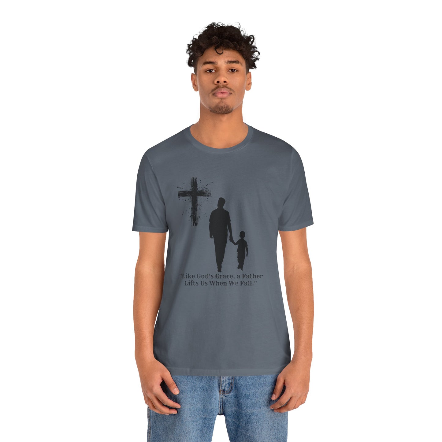 "Graceful Lift" Inspirational Father's Day T-Shirt