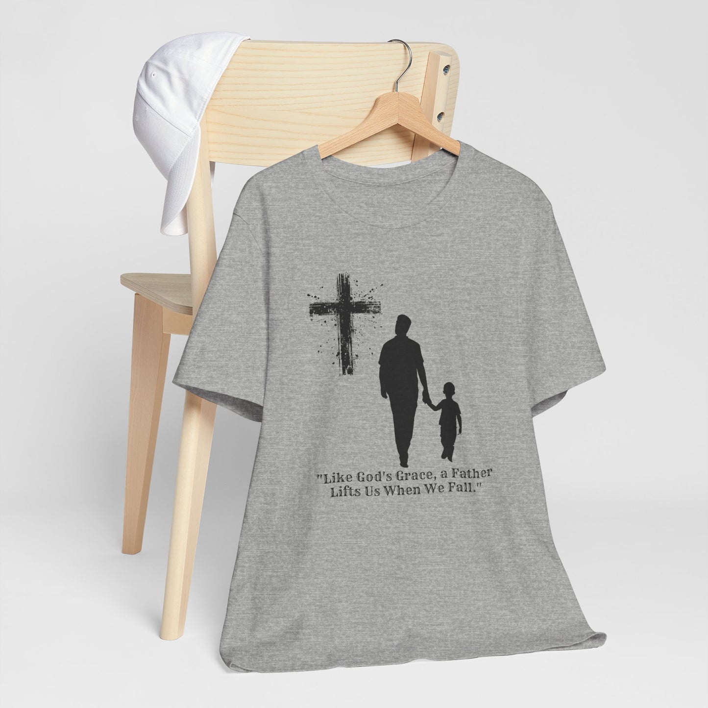 "Graceful Lift" Inspirational Father's Day T-Shirt