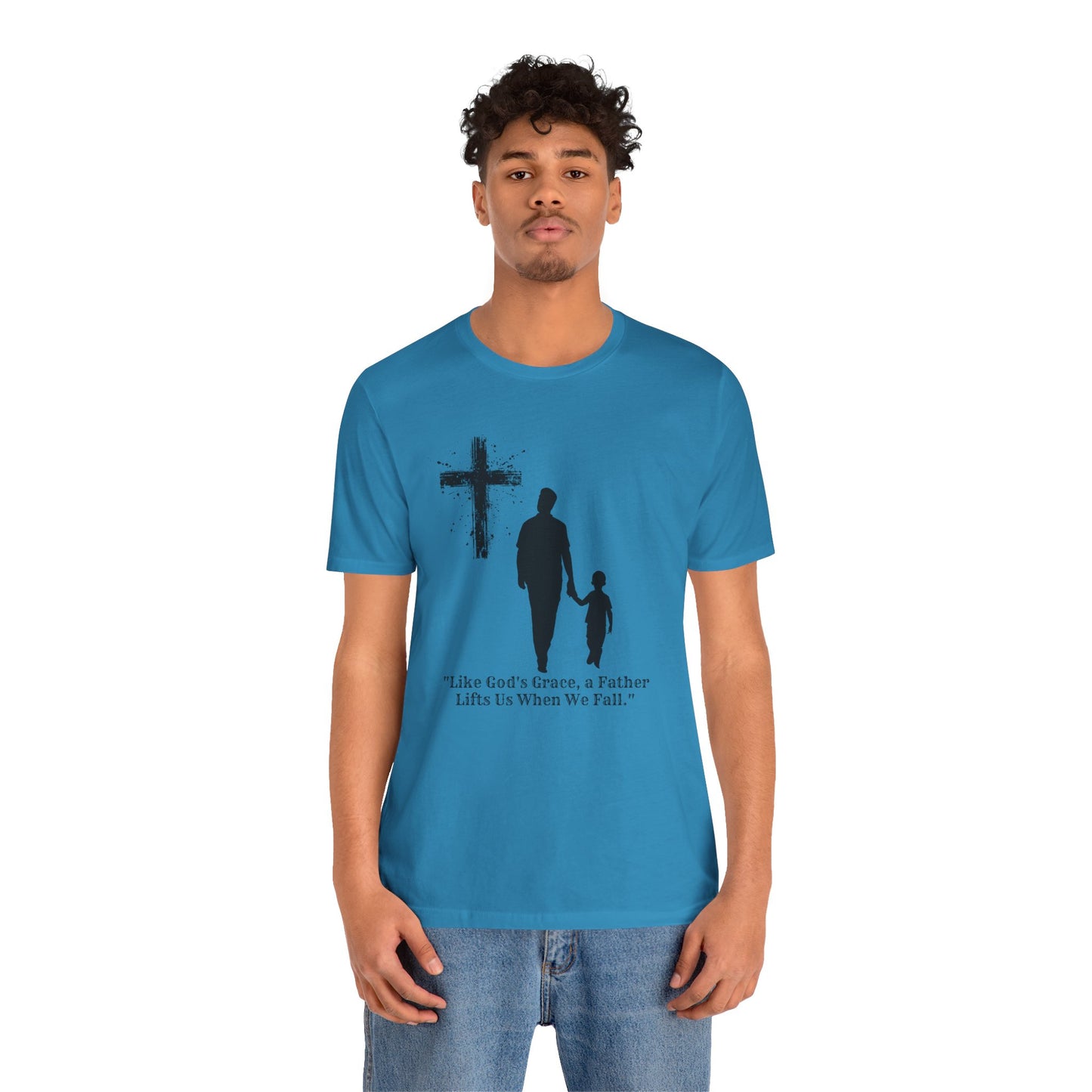 "Graceful Lift" Inspirational Father's Day T-Shirt