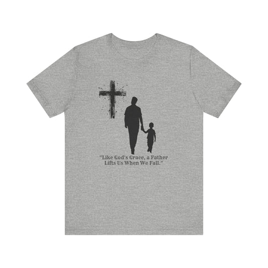 "Graceful Lift" Inspirational Father's Day T-Shirt