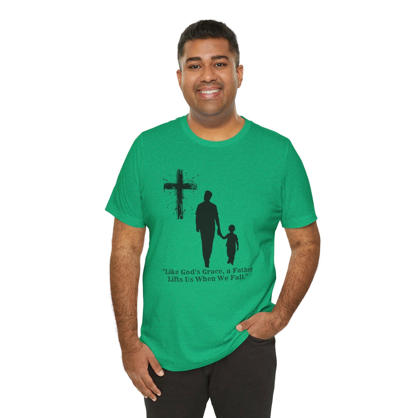 "Graceful Lift" Inspirational Father's Day T-Shirt