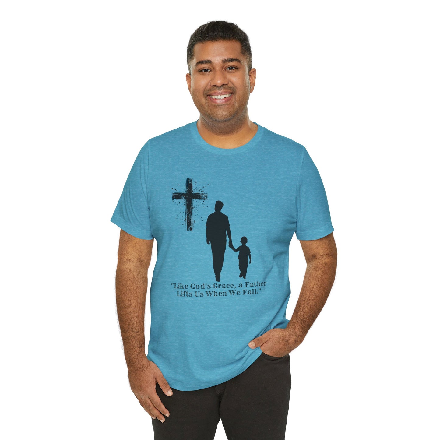 "Graceful Lift" Inspirational Father's Day T-Shirt