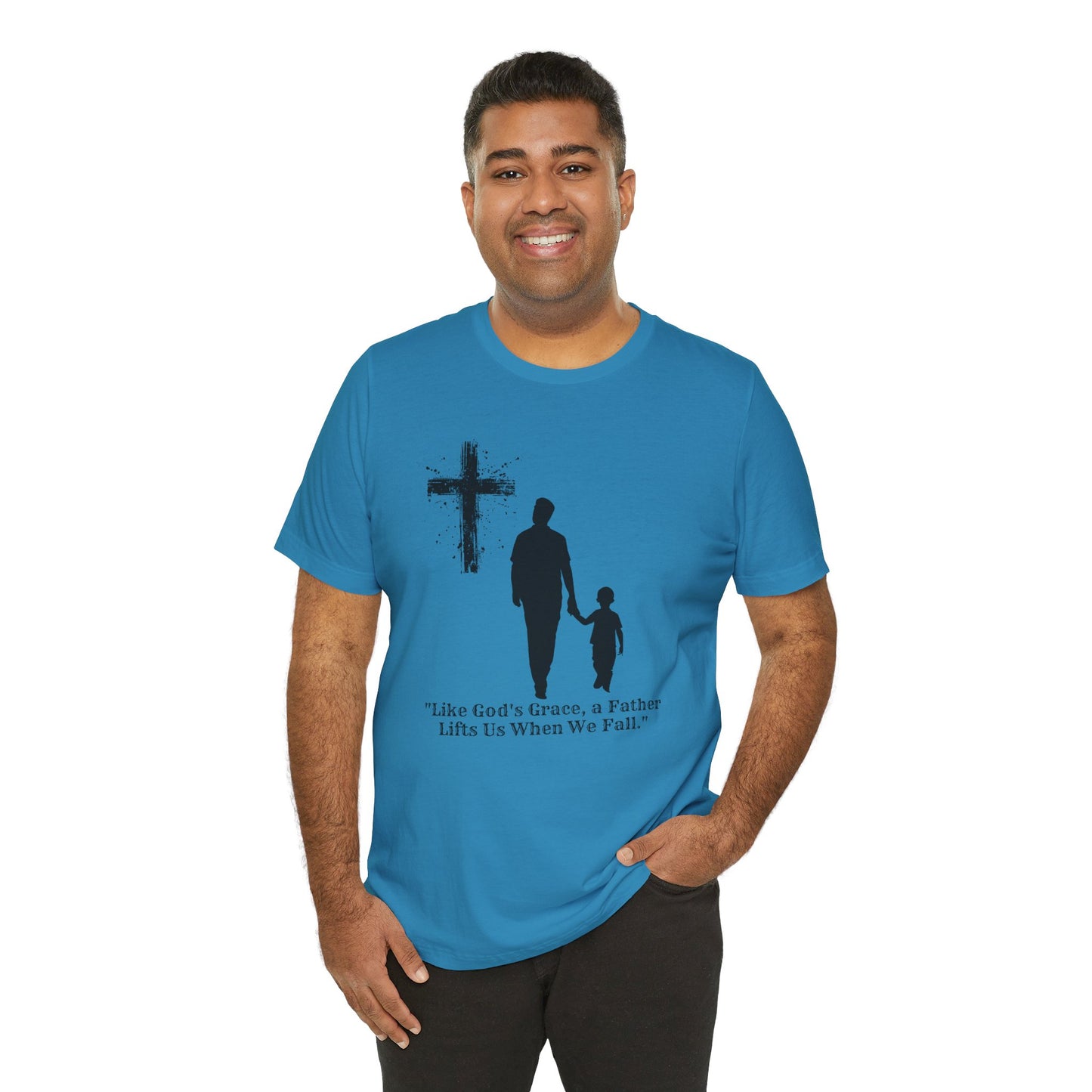"Graceful Lift" Inspirational Father's Day T-Shirt