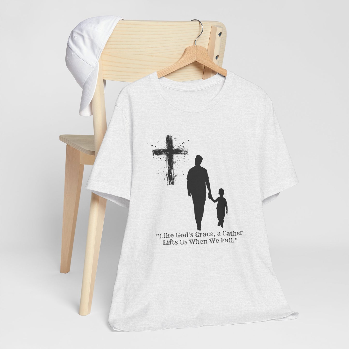 "Graceful Lift" Inspirational Father's Day T-Shirt
