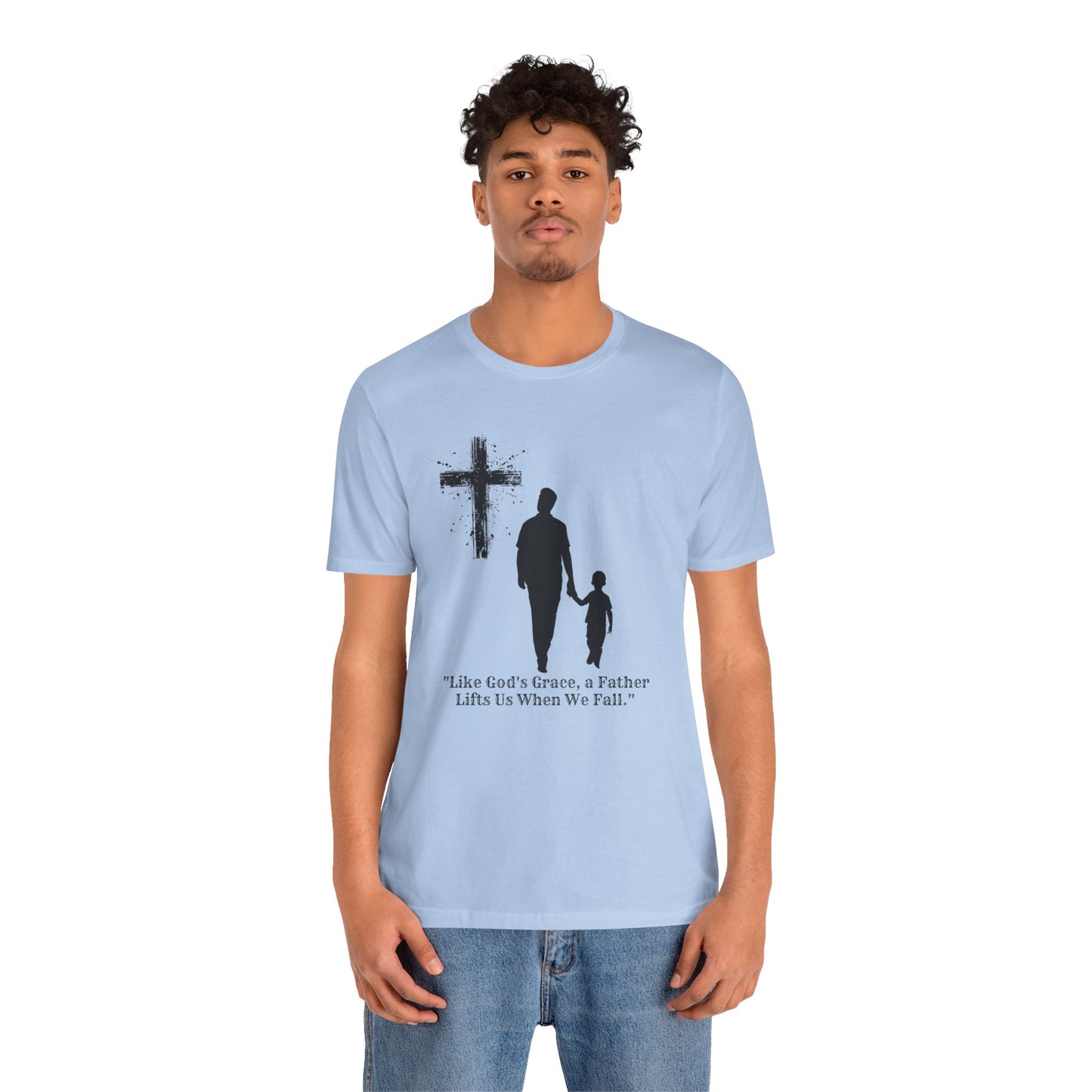 "Graceful Lift" Inspirational Father's Day T-Shirt