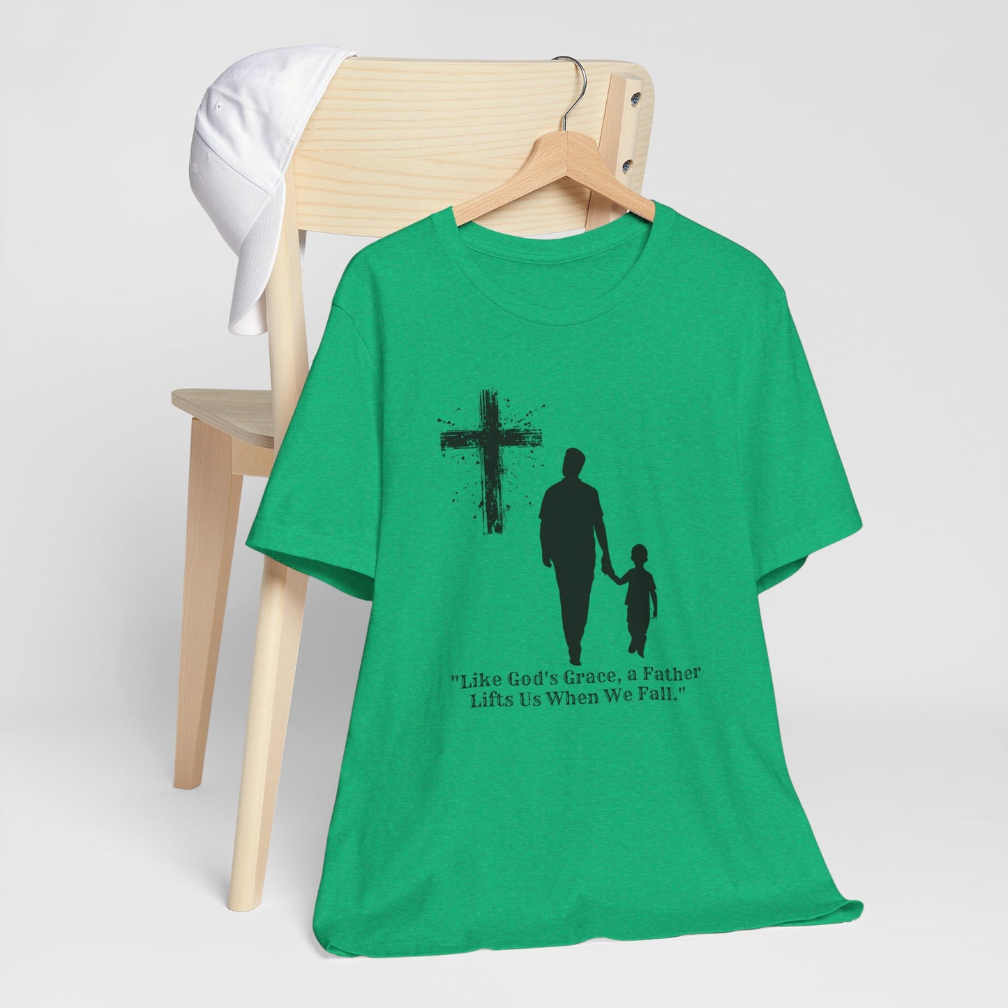 "Graceful Lift" Inspirational Father's Day T-Shirt