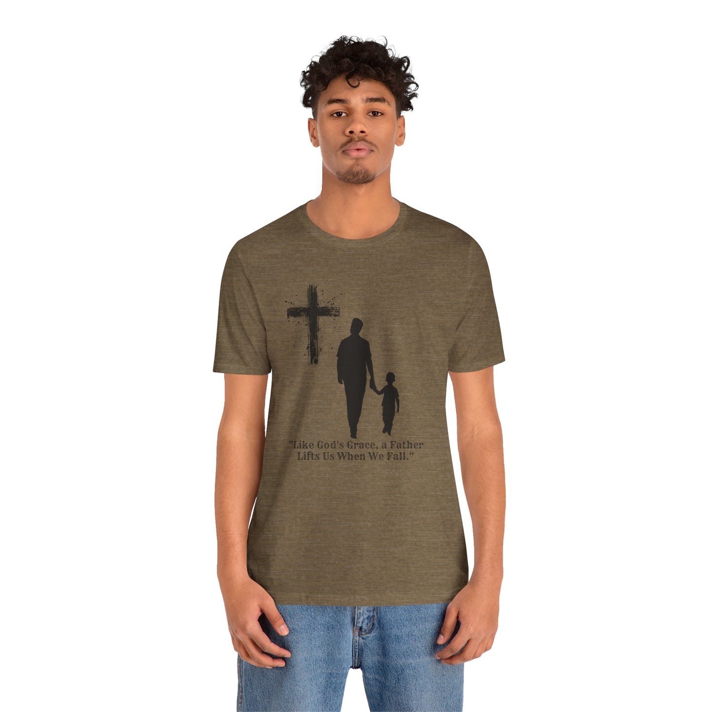 "Graceful Lift" Inspirational Father's Day T-Shirt