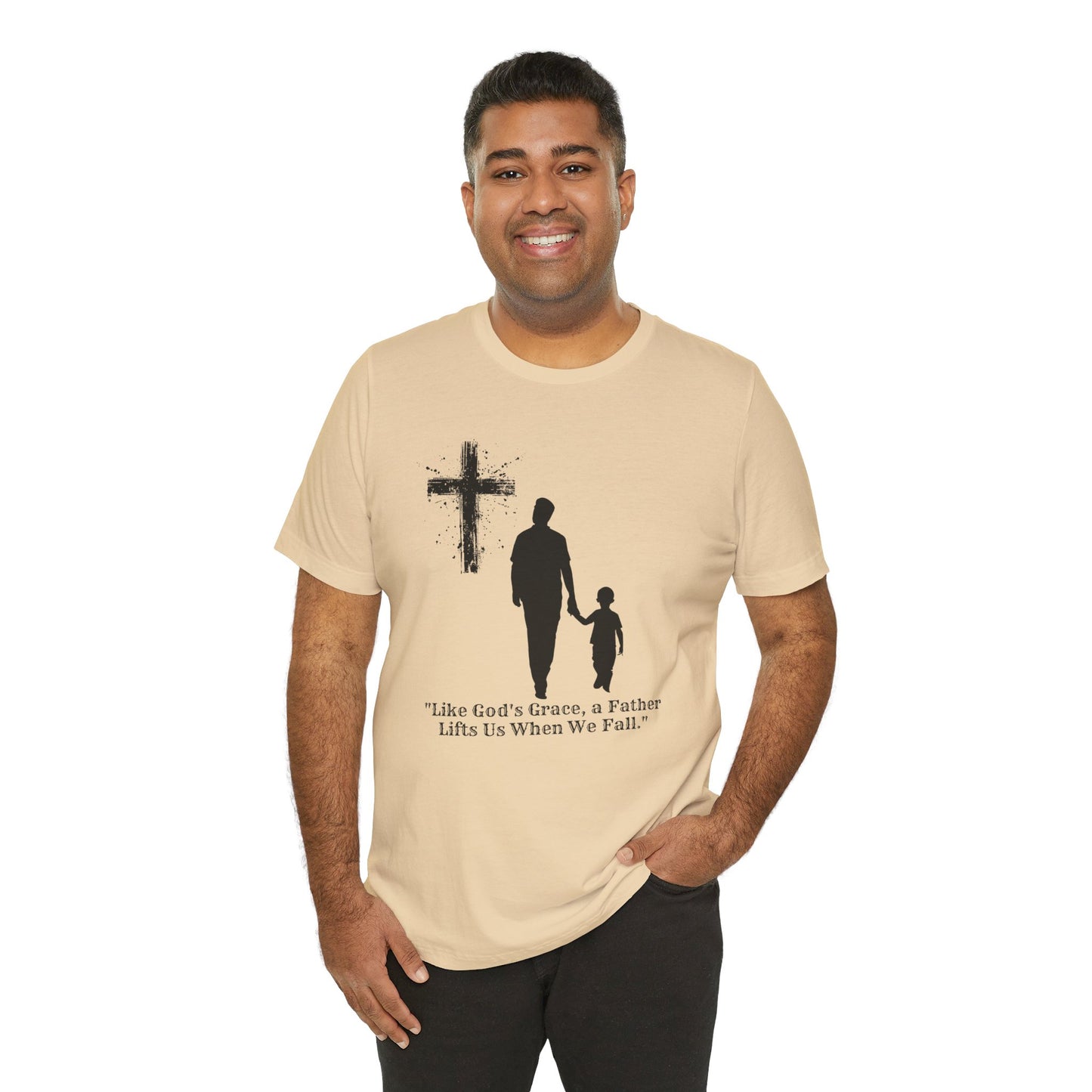 "Graceful Lift" Inspirational Father's Day T-Shirt