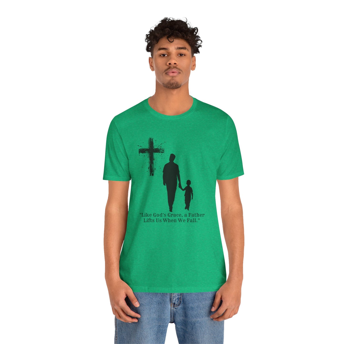 "Graceful Lift" Inspirational Father's Day T-Shirt