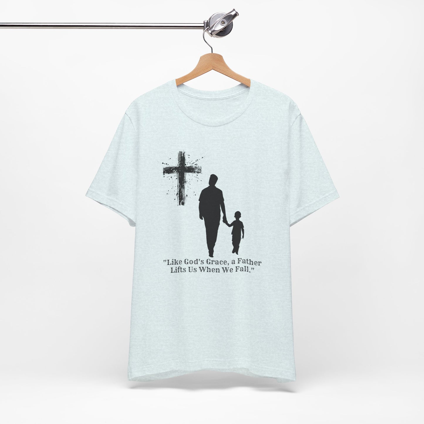 "Graceful Lift" Inspirational Father's Day T-Shirt