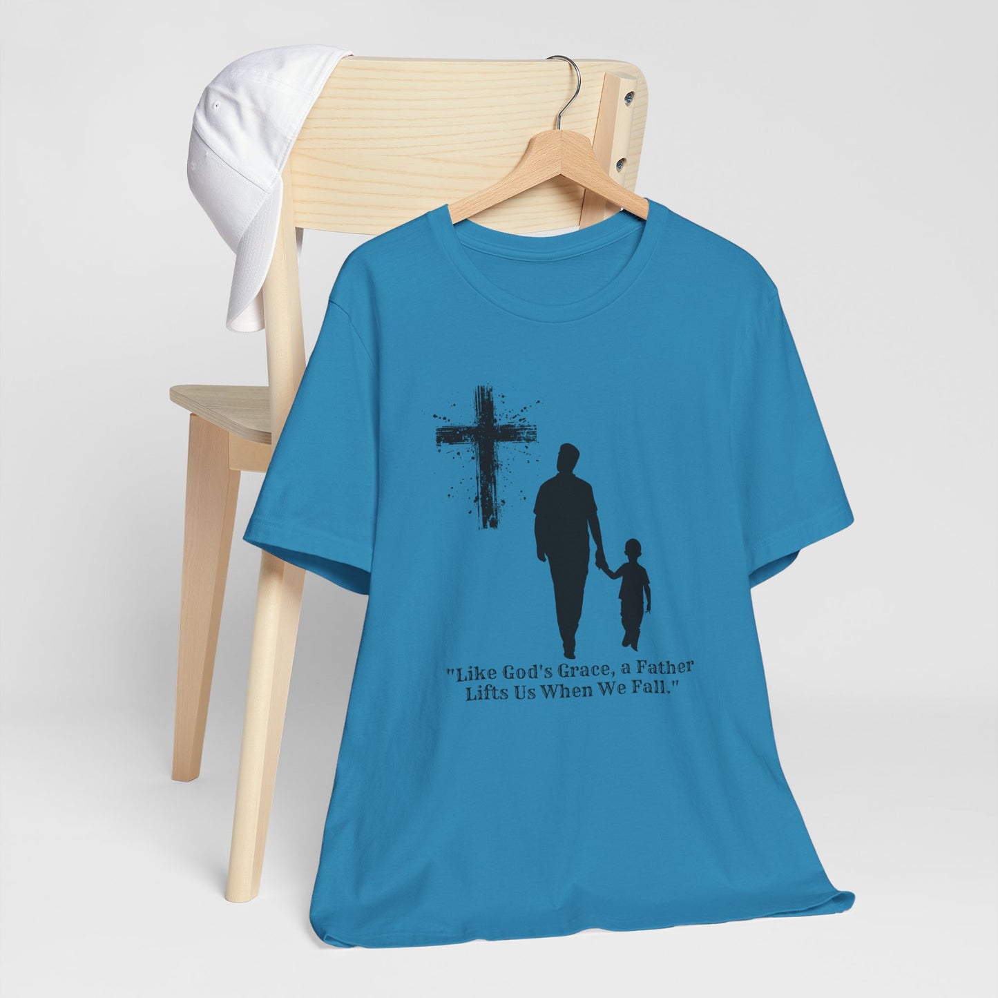 "Graceful Lift" Inspirational Father's Day T-Shirt
