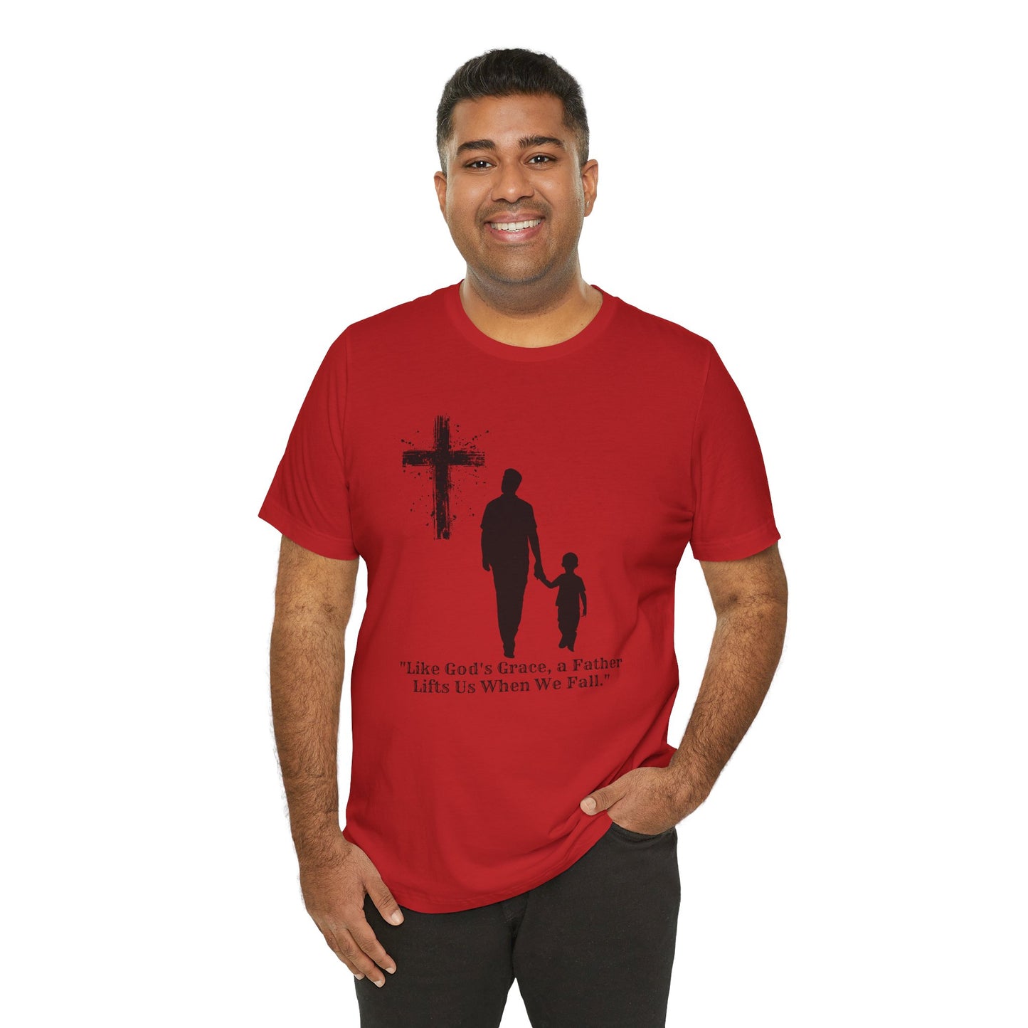 "Graceful Lift" Inspirational Father's Day T-Shirt
