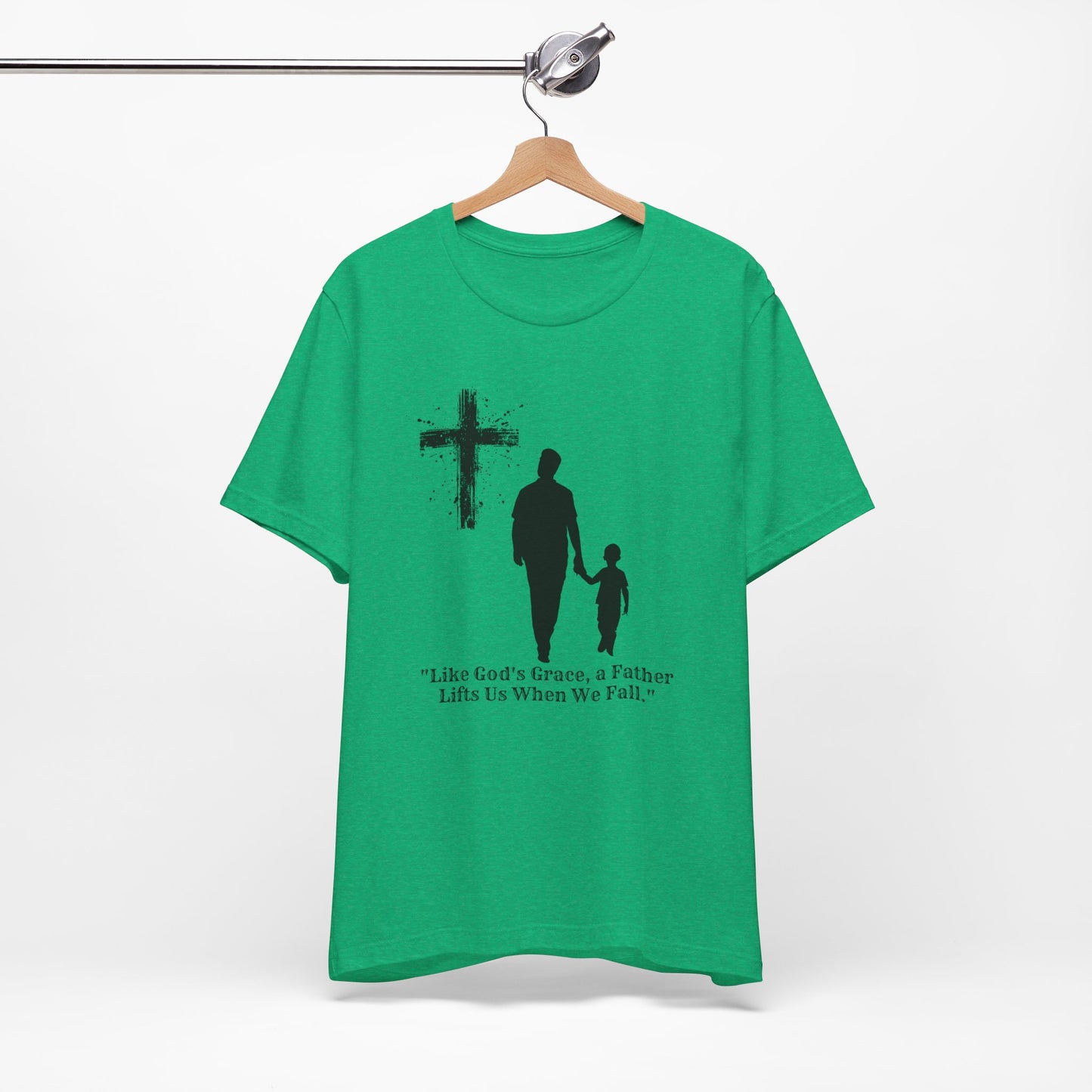 "Graceful Lift" Inspirational Father's Day T-Shirt