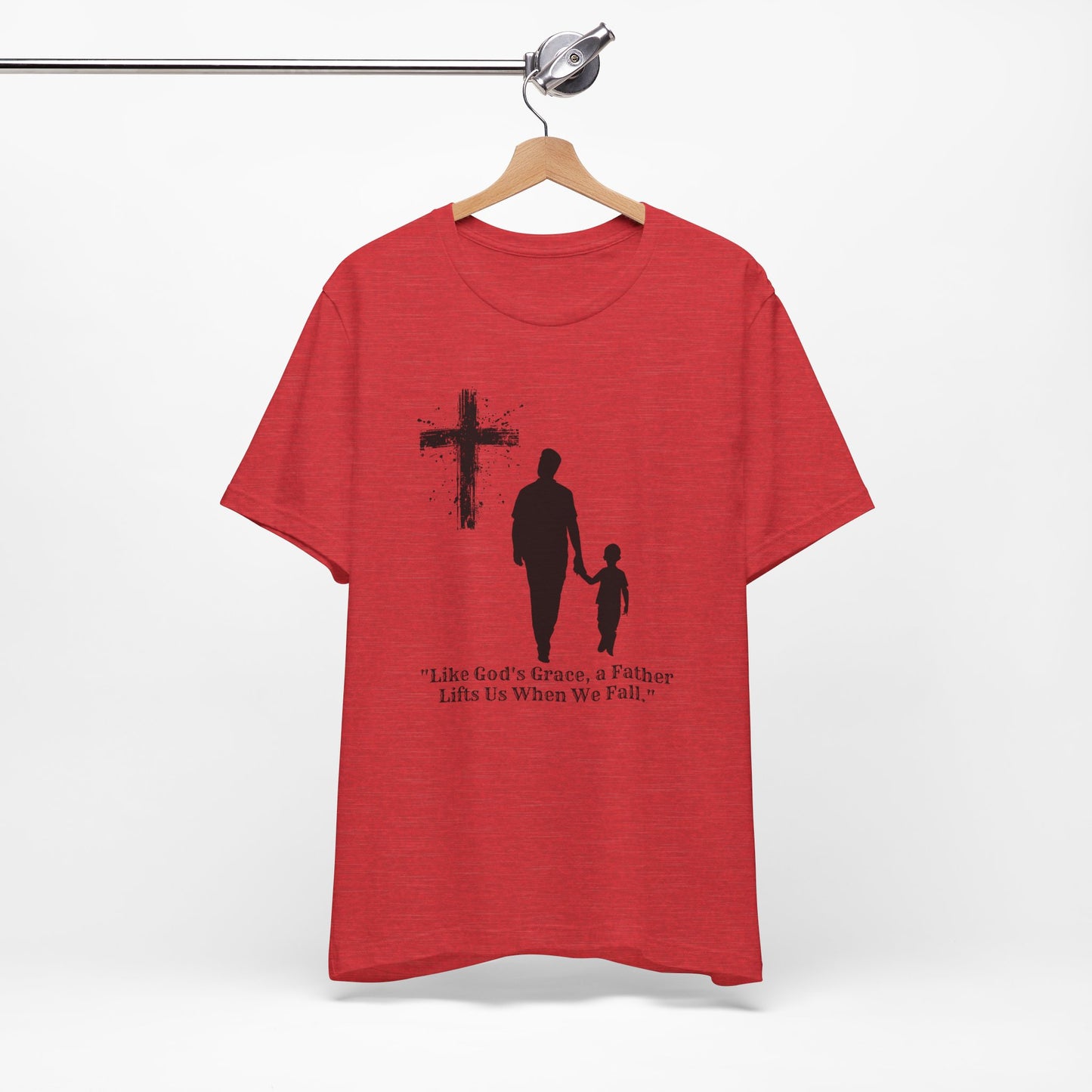 "Graceful Lift" Inspirational Father's Day T-Shirt