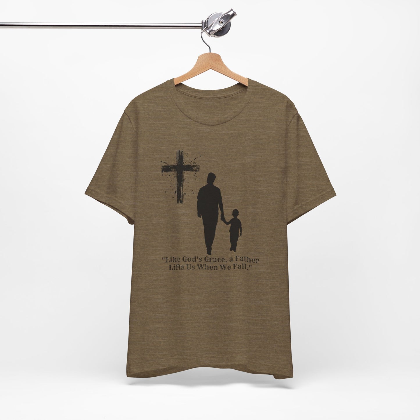 "Graceful Lift" Inspirational Father's Day T-Shirt