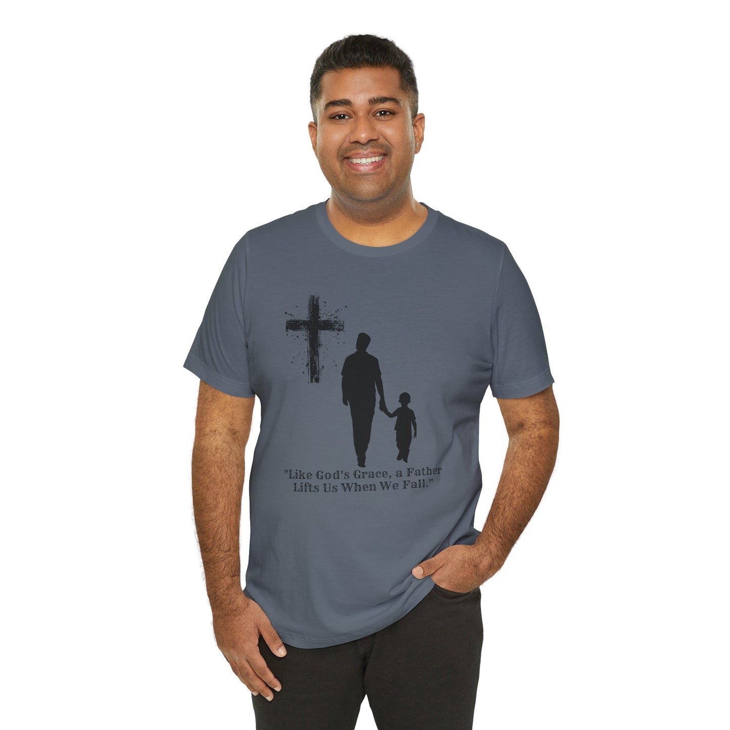 "Graceful Lift" Inspirational Father's Day T-Shirt