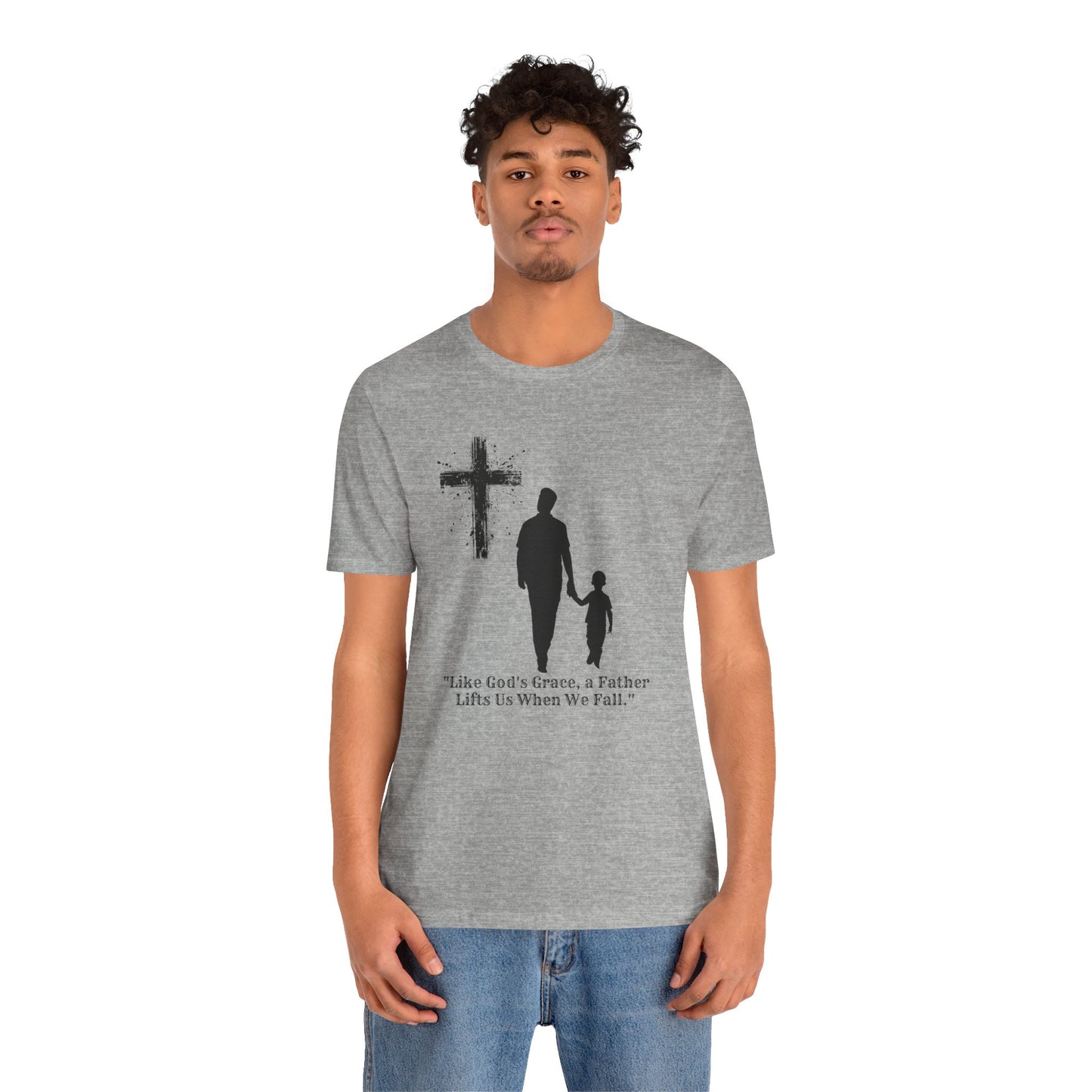 "Graceful Lift" Inspirational Father's Day T-Shirt