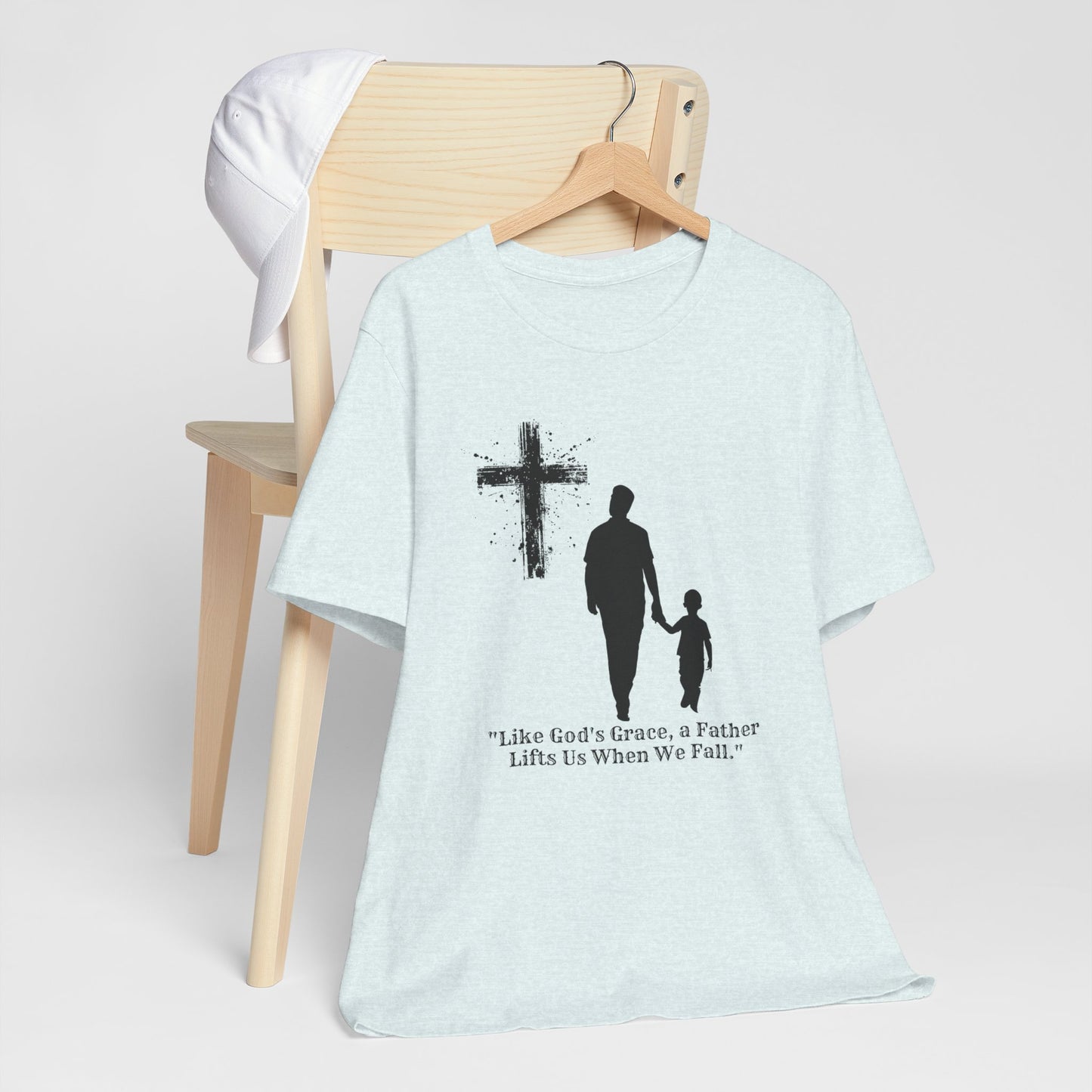 "Graceful Lift" Inspirational Father's Day T-Shirt
