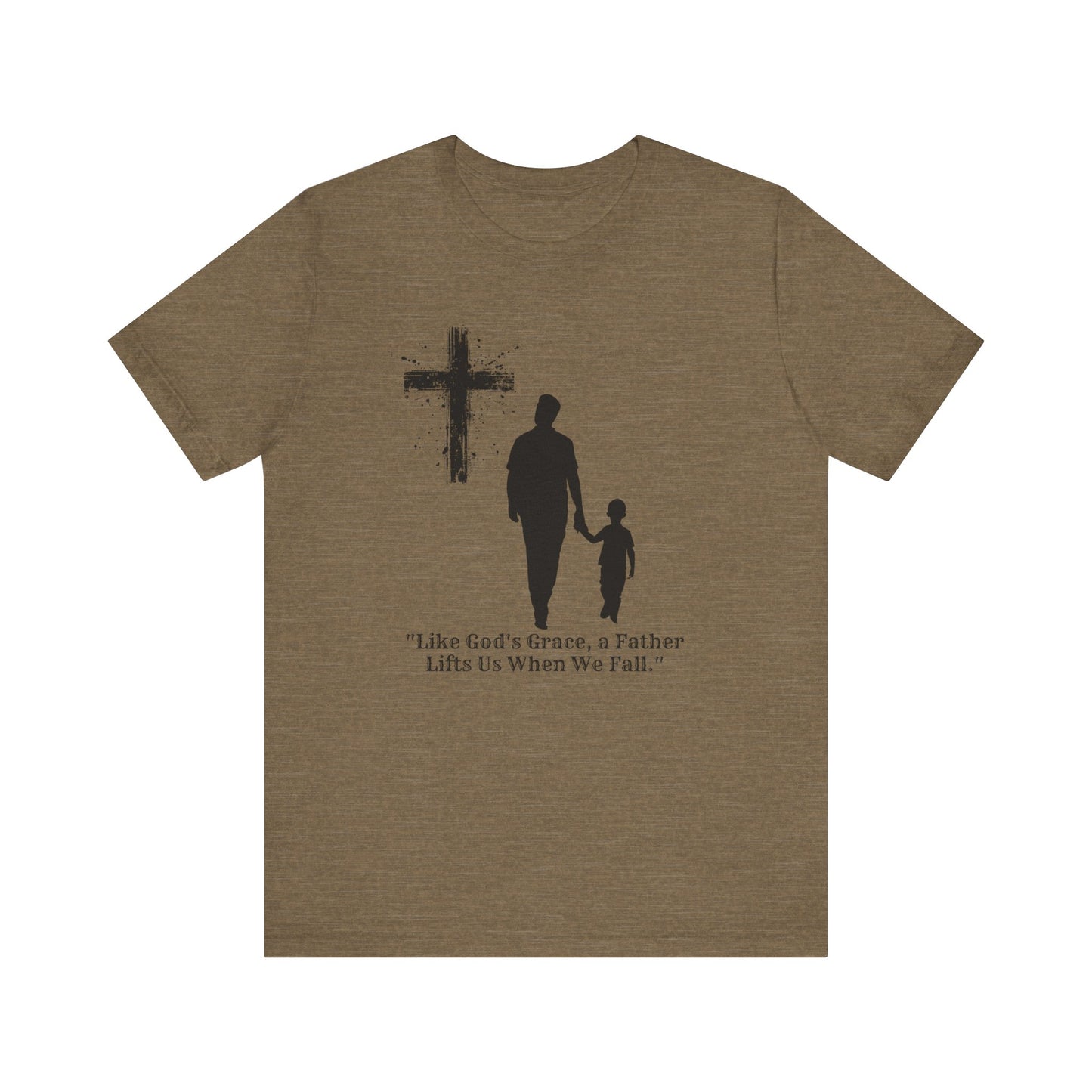 "Graceful Lift" Inspirational Father's Day T-Shirt