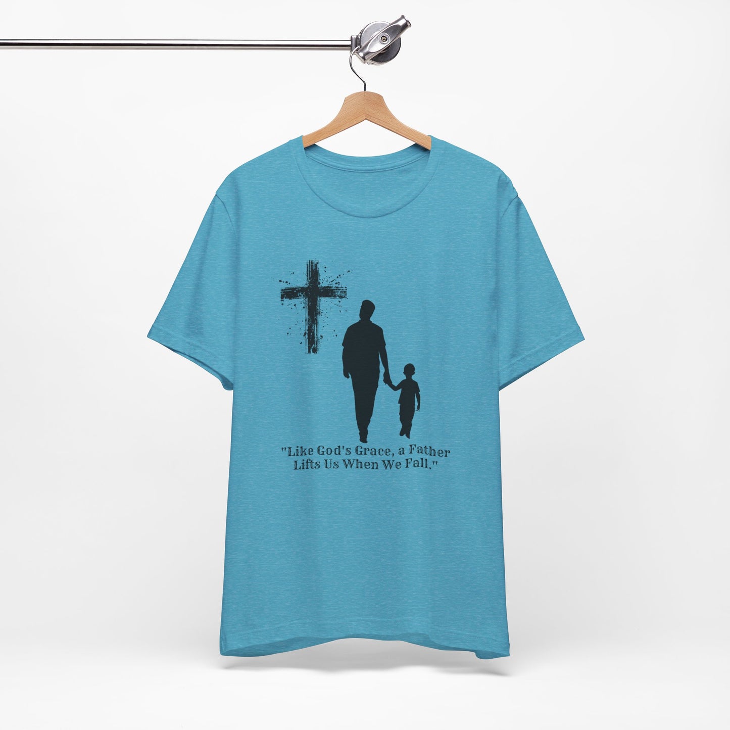 "Graceful Lift" Inspirational Father's Day T-Shirt