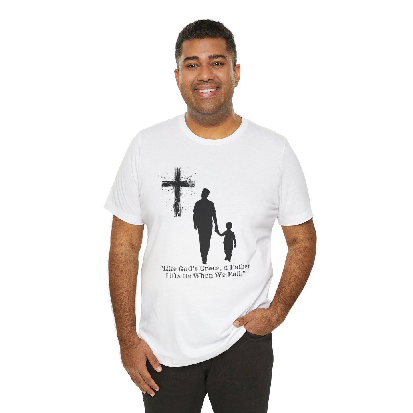 "Graceful Lift" Inspirational Father's Day T-Shirt