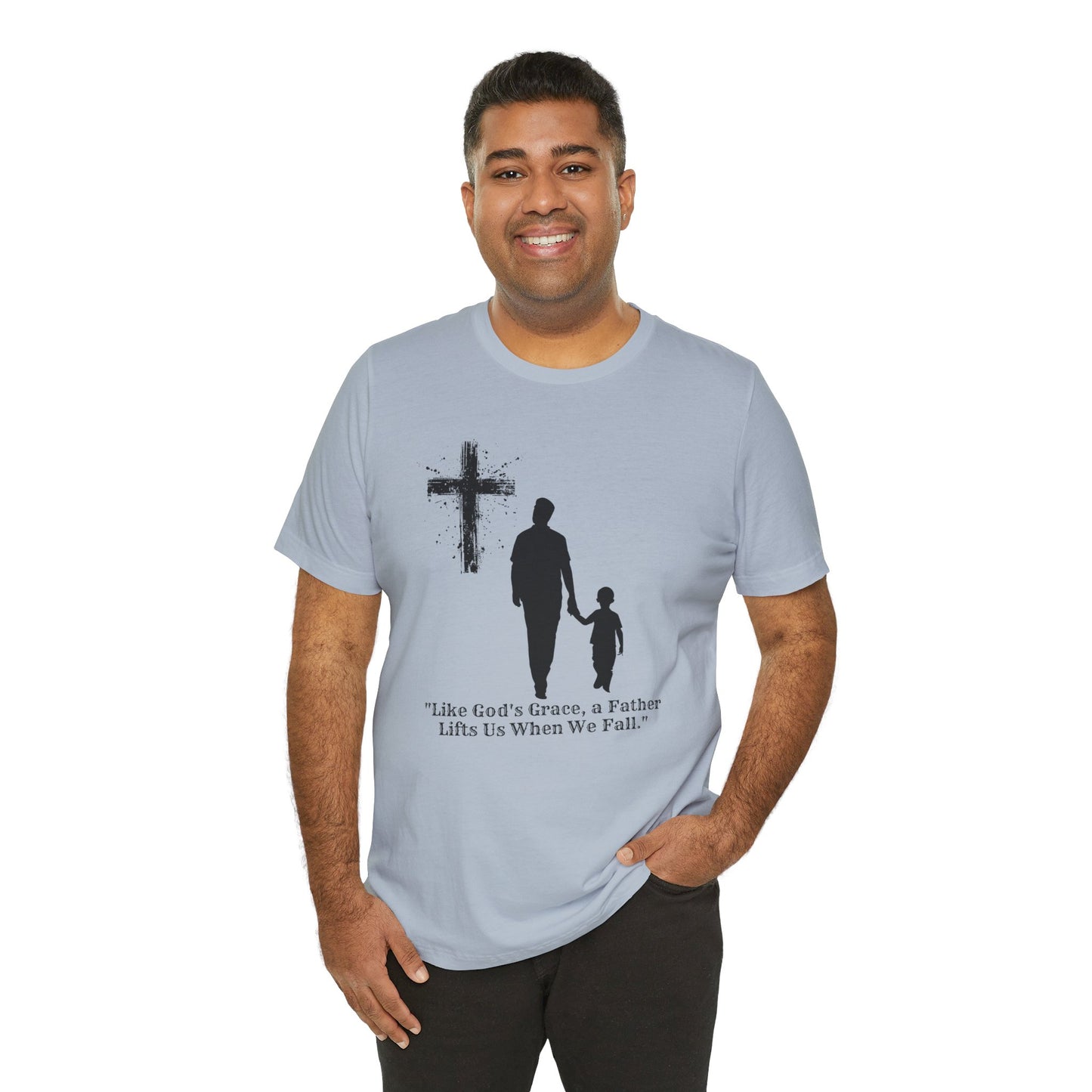 "Graceful Lift" Inspirational Father's Day T-Shirt