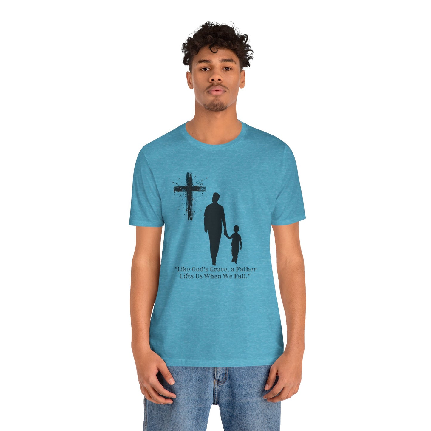 "Graceful Lift" Inspirational Father's Day T-Shirt
