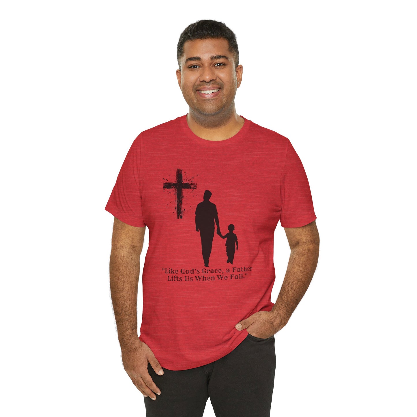 "Graceful Lift" Inspirational Father's Day T-Shirt