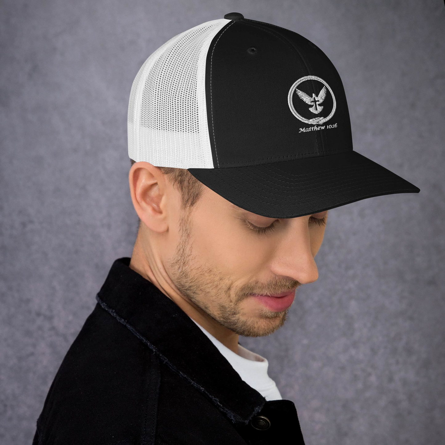 Ouroboros Dove Trucker Hat
