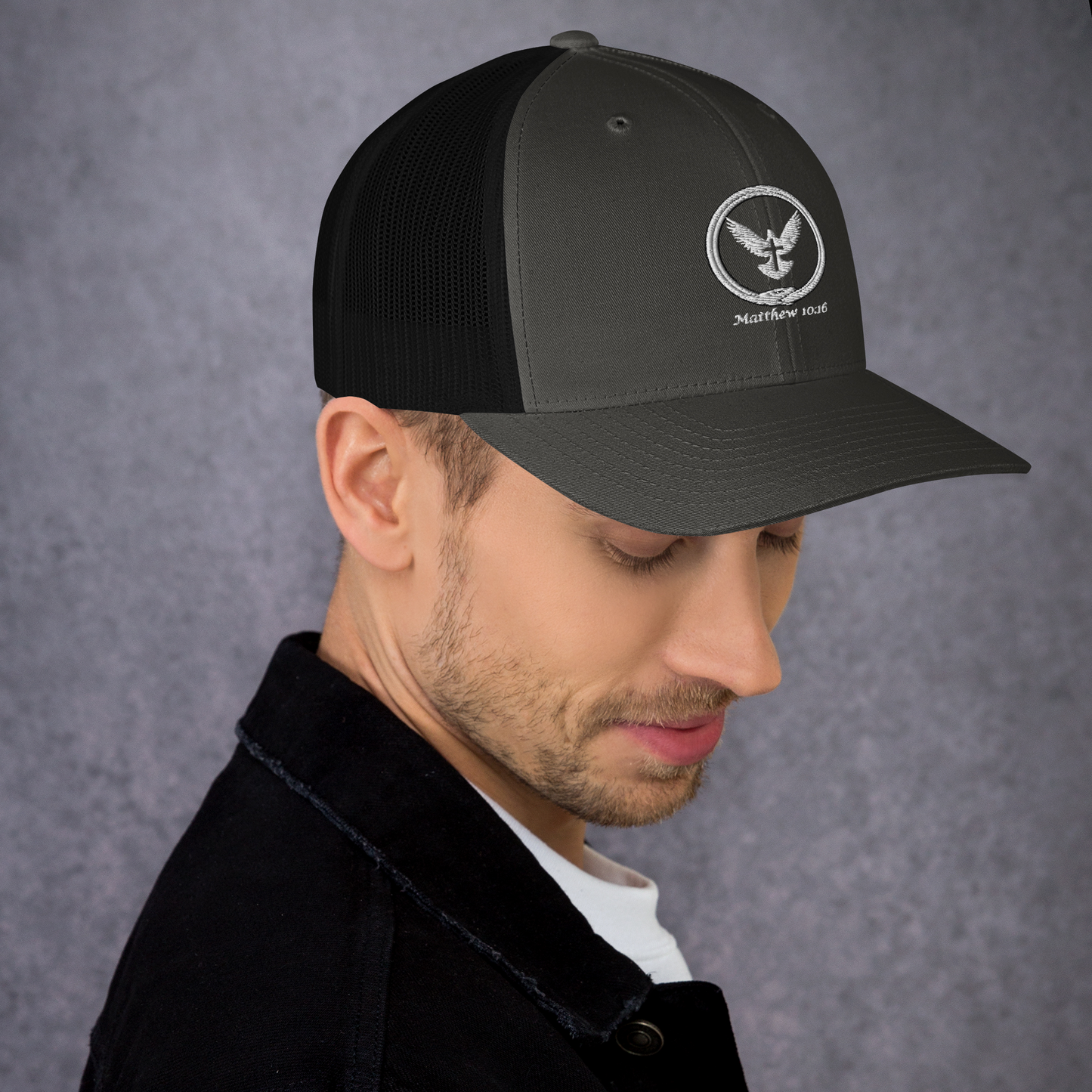 Ouroboros Dove Trucker Hat