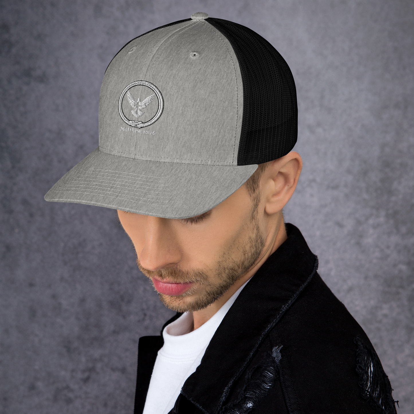 Ouroboros Dove Trucker Hat