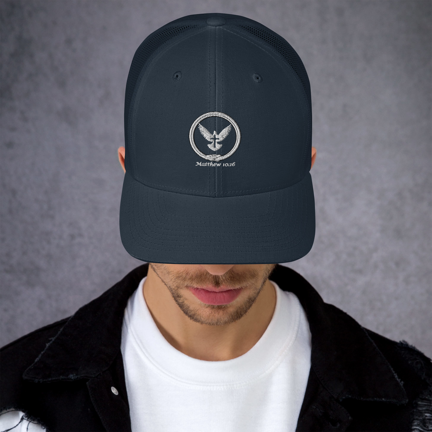 Ouroboros Dove Trucker Hat