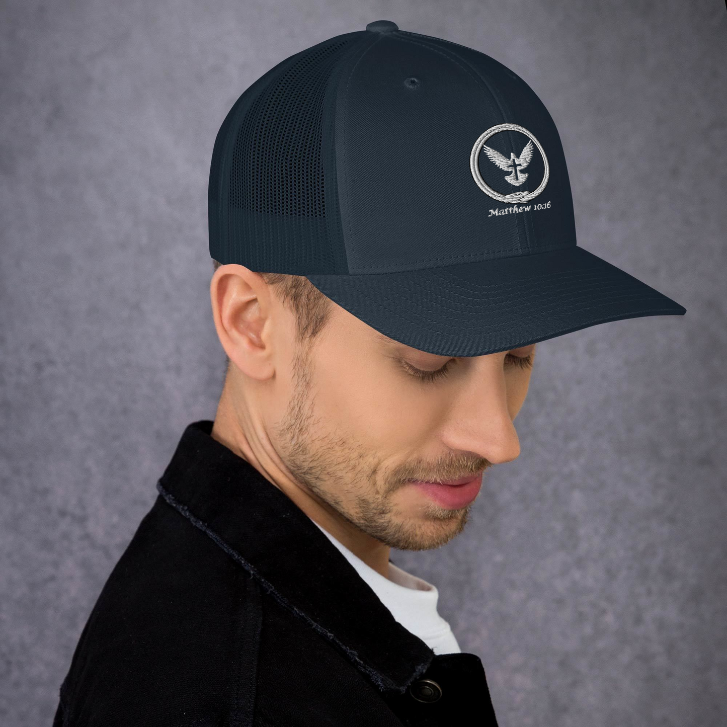 Ouroboros Dove Trucker Hat