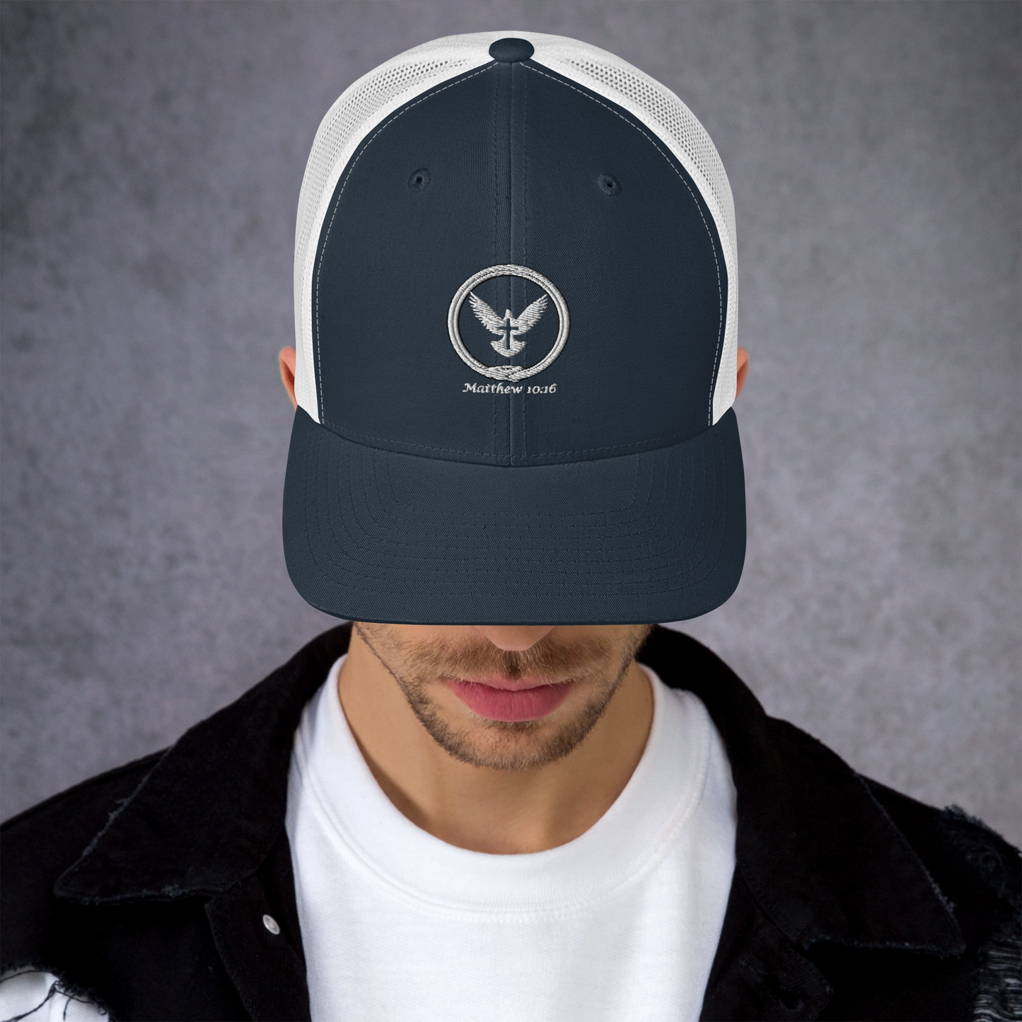 Ouroboros Dove Trucker Hat