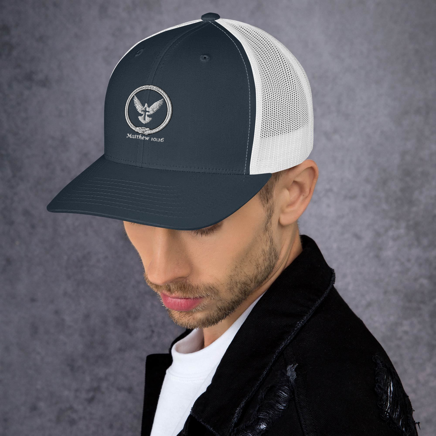 Ouroboros Dove Trucker Hat
