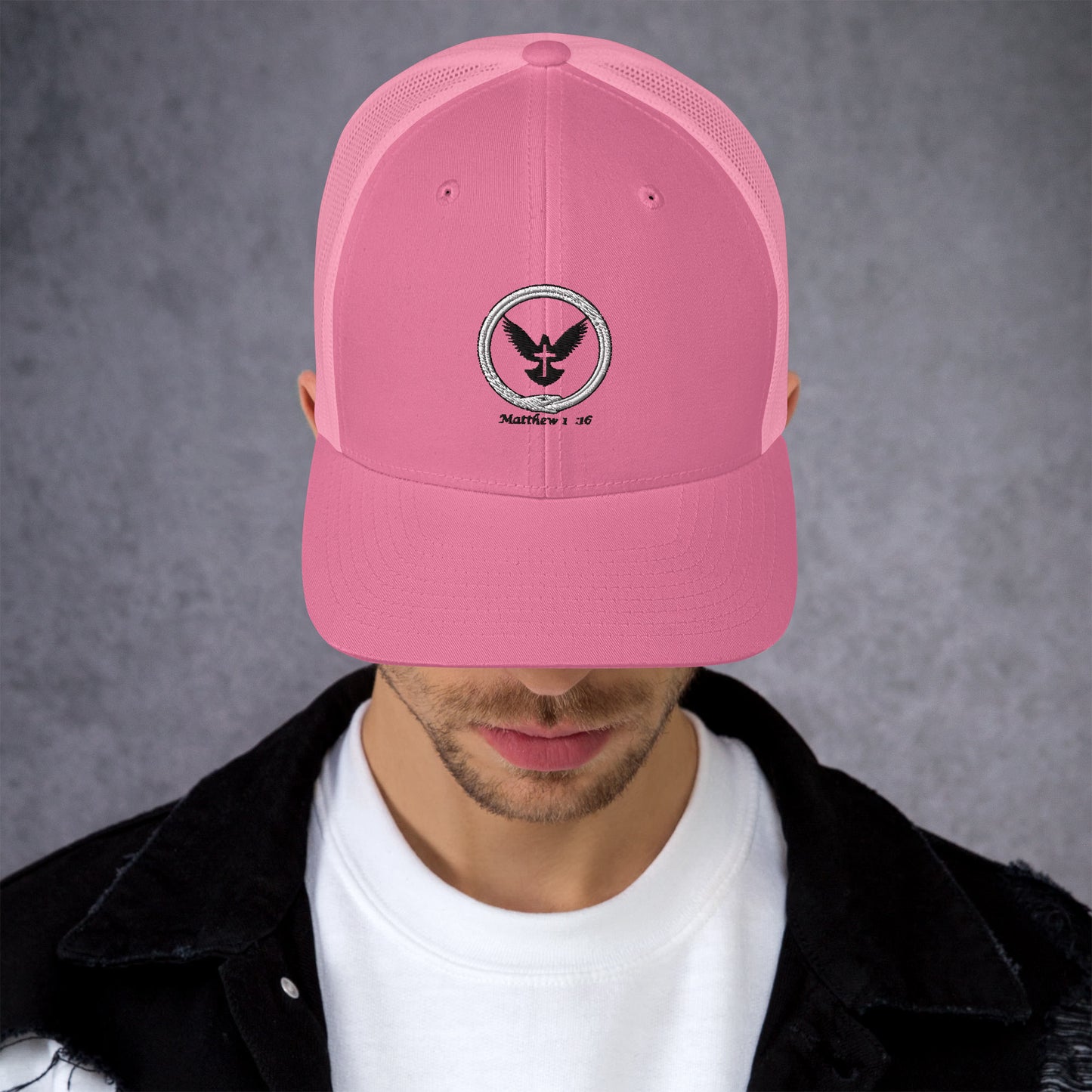Ouroboros Dove Trucker Hat