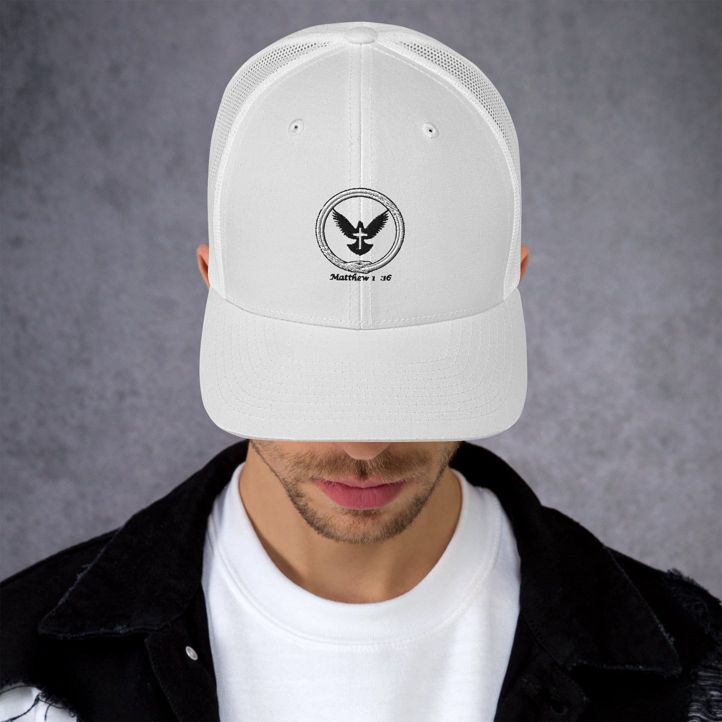 Ouroboros Dove Trucker Hat