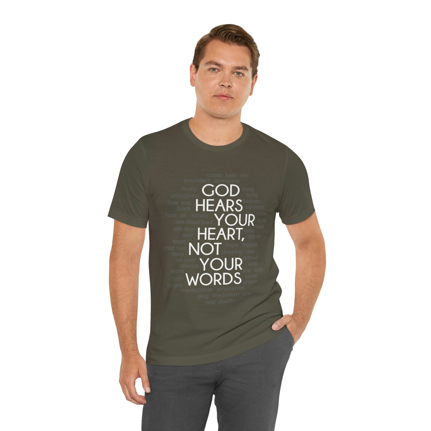 "God Hears Your Heart" T Shirt