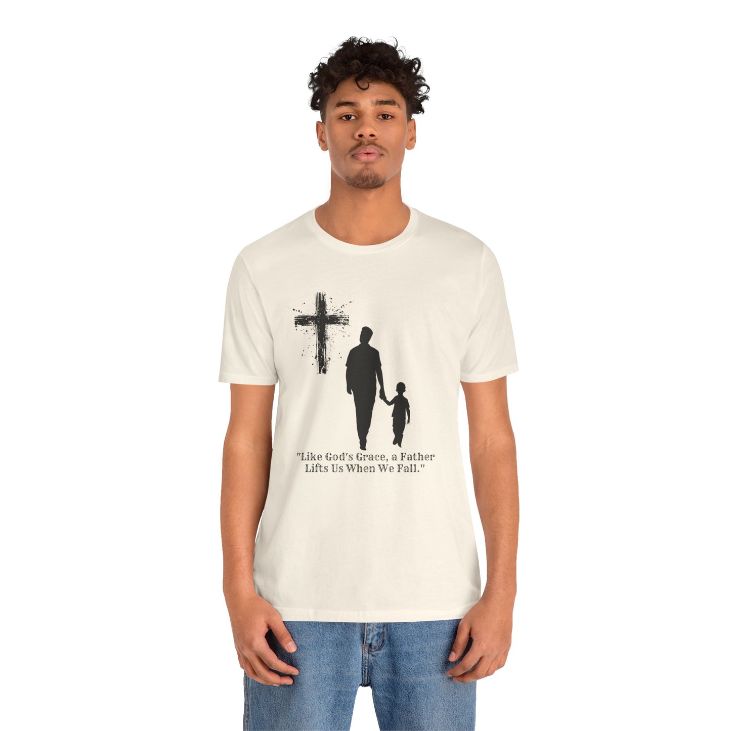 "Graceful Lift" Inspirational Father's Day T-Shirt