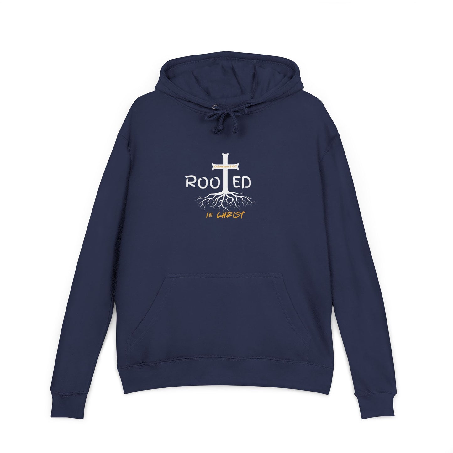 Rooted in Christ Hoodie — Christian Faith Hoodie