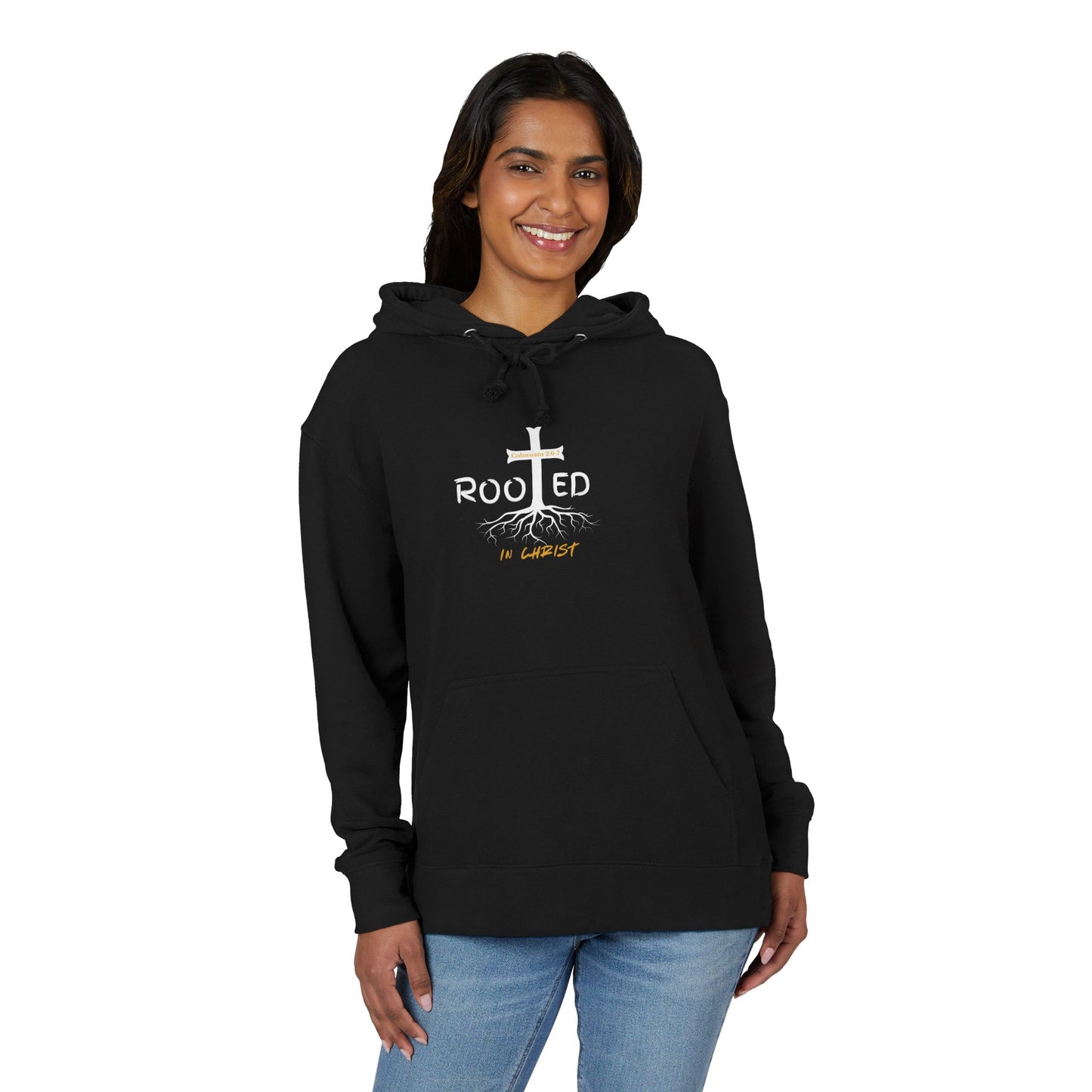 Rooted in Christ Hoodie — Christian Faith Hoodie